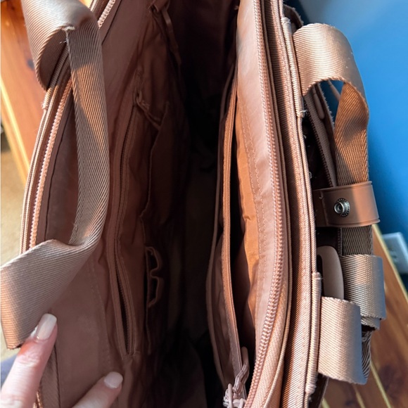 Dagne Dover Petra Convertible Tote in Warm Dust